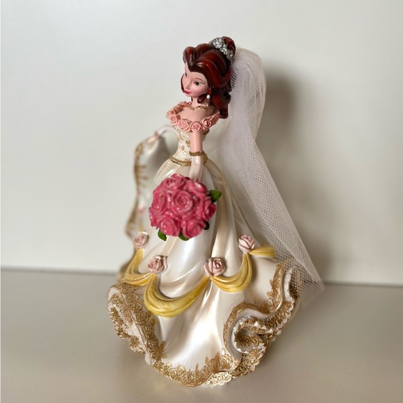 Disney Enesco Belle Wedding Showcase Collection Bride Figurine #4045444 - Picture 3 of 5